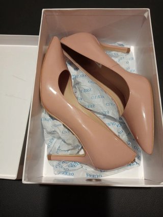 Zapatos Guess Rosados Tacón