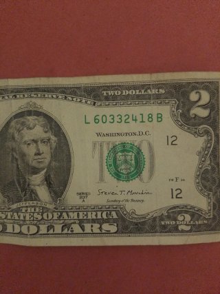 2 Dollari Serie 2017A
