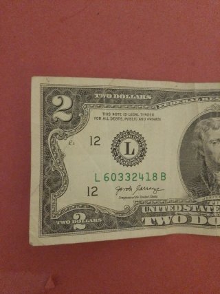 2 Dollari Serie 2017A