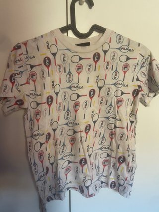 Camiseta Fila Estampada Tenis