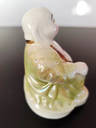 Estatueta do Buda em Cerâmica (Vintage)