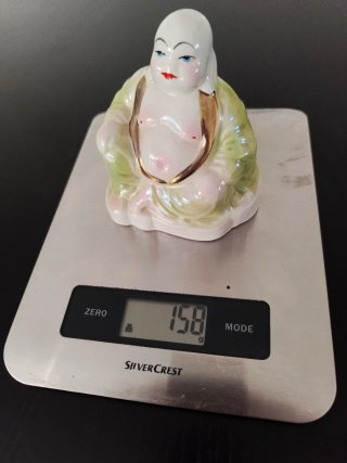 Estatueta do Buda em Cerâmica (Vintage)