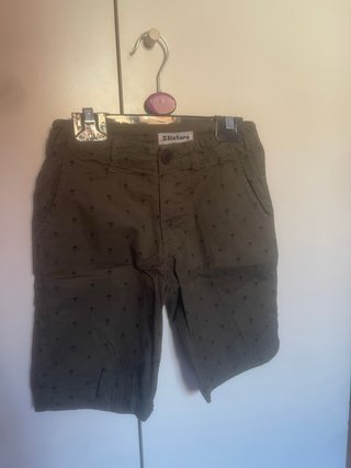 ZNature Pantalones Cortos Verde Palmeras