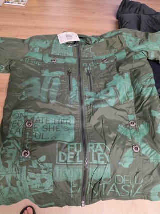 Chaqueta Desigual verde