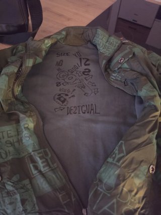 Chaqueta Desigual verde