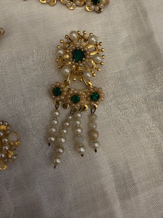 Aderezo Fallera Adulta Oro y Perlas