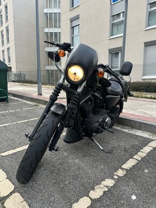 Harley Davidson Iron 883 Negro Mate 2013