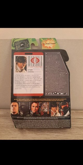 Gijoe G.I Joe GI Joe Storm Shadow Paris Pursuit