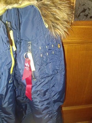 Chaqueta Alpha Industries Azul Talla L