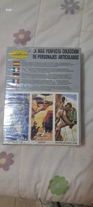 Madelman Equipo Individual señalero Caja Repro
