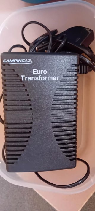 Nevera Campingaz Azul + Transformador + Instruccio