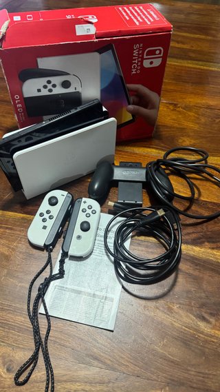 Nintendo Switch OLED Blanca