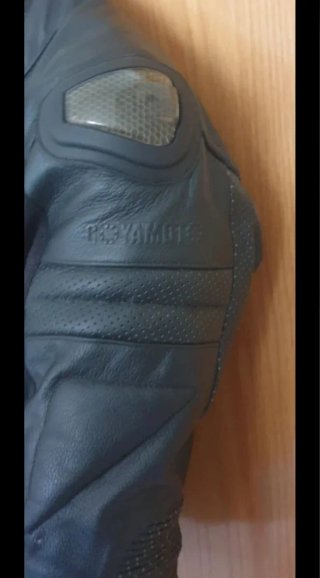 Chaqueta de piel para moto