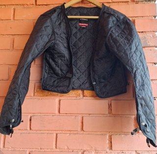 Chaqueta de piel para moto