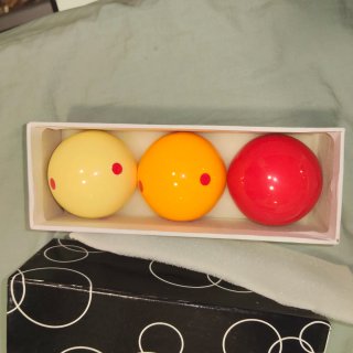 Set 3 Bolas Billar Francés Carambola