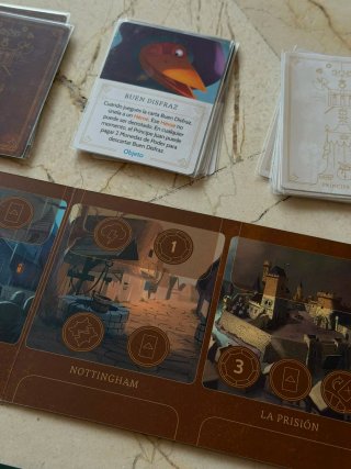 Juego de mesa Villainous Disney-Cartas enfundadas