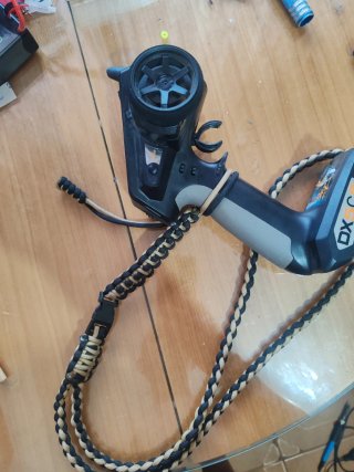 Emisora Spektrum DX5C con receptor