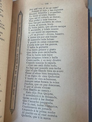 Romancero de Don Quijote Carrillo de Albornoz 1890