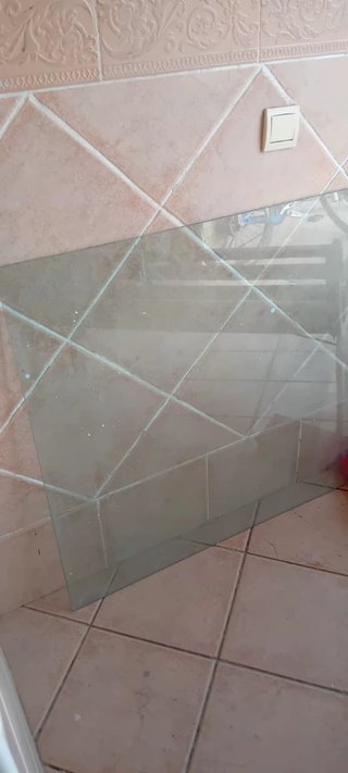 Cristal vidrio 90x90cm espesor 3mm
