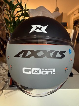 Casco Moto Axxis Negro