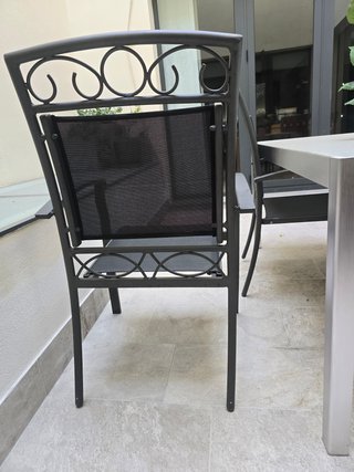 4 Sillas de Exterior Ligeras