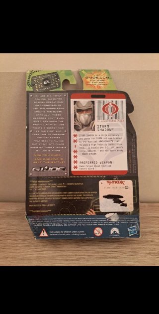 Gijoe G.I Joe GI Joe Storm Shadow Artic Threat ROC