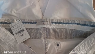 Pantalón Alvaro Moreno Blanco Talla 48