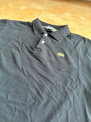 Camiseta Polo Lacoste Negra