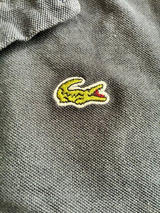 Camiseta Polo Lacoste Negra