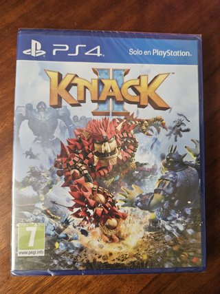 Knack 2 para PlayStation 4, precintado