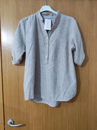 Camisa Acelit Beige Talla Única