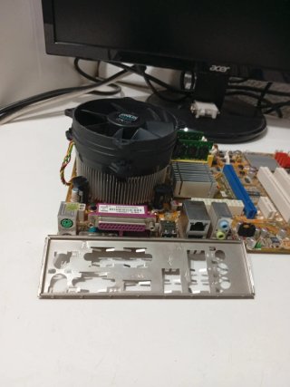 PLACA BASE ASUS+CPU+RAM+DISIPADOR