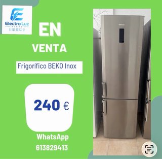 Frigorífico BEKO Inox