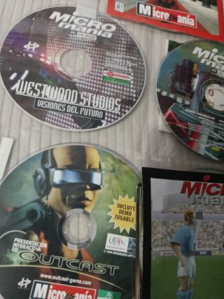 25  CDs PC Micro Mania Varios Juegos