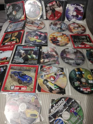 25  CDs PC Micro Mania Varios Juegos