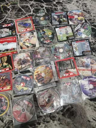 25  CDs PC Micro Mania Varios Juegos