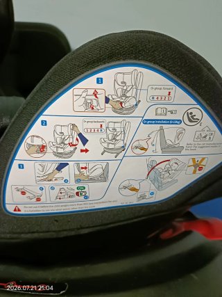 Silla coche 360 con Isofix Interbaby Grupo 0,1,2,3