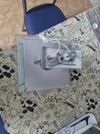 Lámparas de techo moderna madera y metal