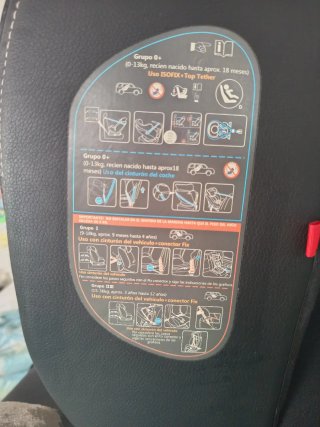 Silla de coche BBGO negra