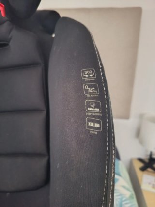 Silla de coche BBGO negra