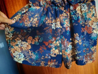 Mono corto mujer estampado floral