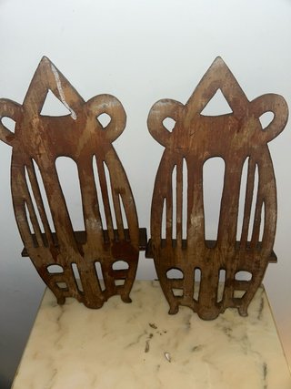 Estantería vintage madera (2 unidades)