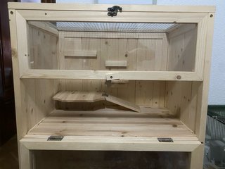 Jaula madera roedor multi-nivel Precio negociable