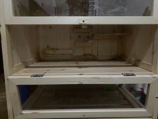 Jaula madera roedor multi-nivel Precio negociable