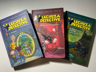 Pack libros Lechuza detective 1,2 y 3