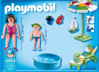 Playmobil Piscina Niños Ref. 4864