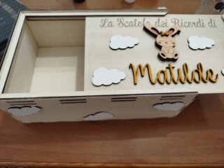Scatola dei ricordi personalizzata