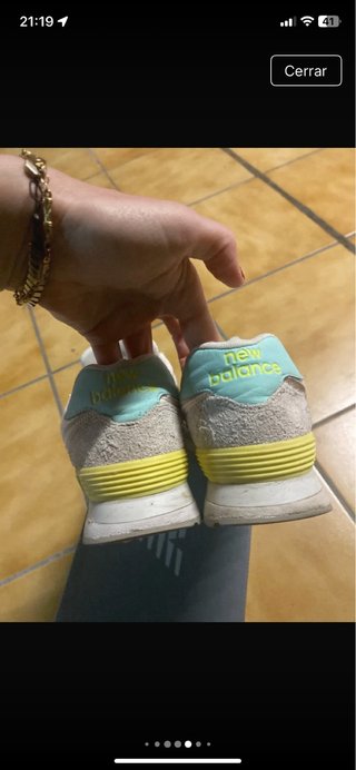 New Balance Beige e Turchese