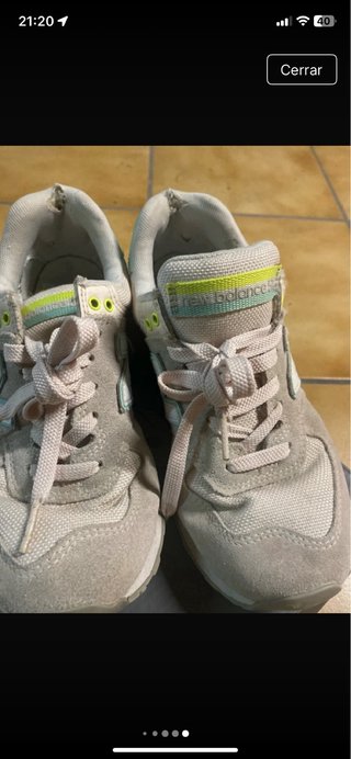 New Balance Beige e Turchese