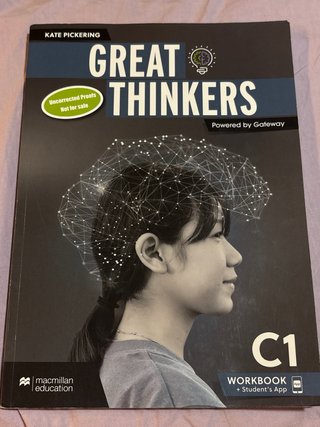 "GREAT THINKERS C1 Workbook + Student's App"